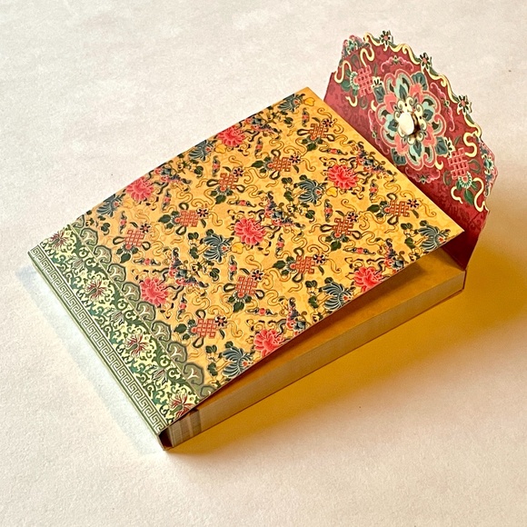 🆕 Embossed, Gold-Foil Mini Notebook Pad - Picture 7 of 7